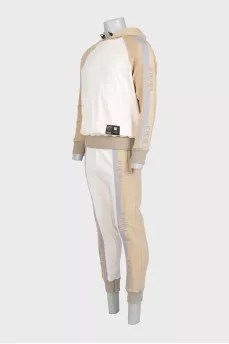 Men's tracksuit with a brand logo