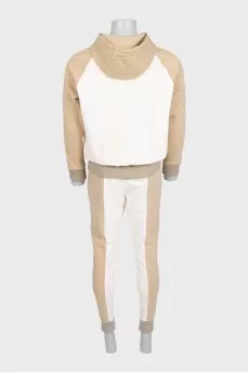 Men's tracksuit with a brand logo