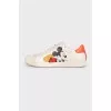 Кожаные кеды Ace by Disney x Gucci