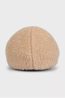 Beige Gorra Woolgram cap