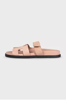 Chypre suede slides