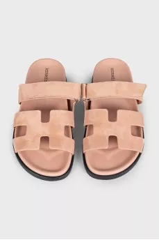Chypre suede slides