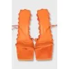 Rosie 36 Orange Sandals