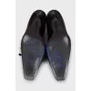 Лакированные туфли kitten heel из кожи