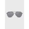 Men's sunglasses with translucent tint