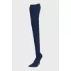 Textile boots Knife