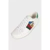 Кеды белого цвета Ace by Gucci x Disney