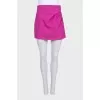 Pink fitted wool suit