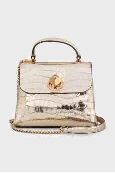 Gold embossed bag