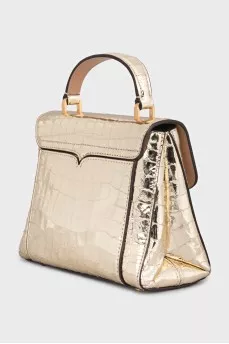 Gold embossed bag