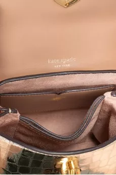 Gold embossed bag