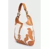 Vintage Jackie bag with leather inserts