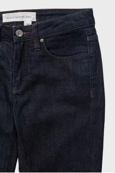 Skinny jeans with zippers
