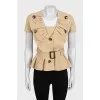 Vintage short sleeve jacket