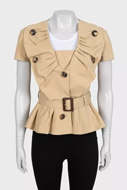 Vintage short sleeve jacket