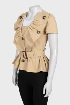 Vintage short sleeve jacket