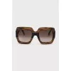 Chunky gradient sunglasses