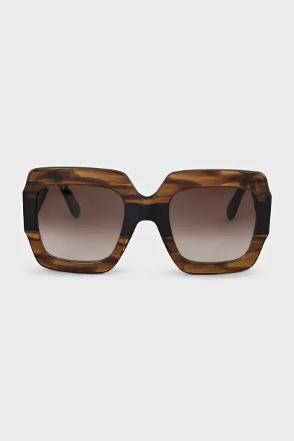 Chunky gradient sunglasses