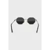 Sunglasses with a signature chain