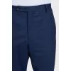 Men's blue trousers with creases