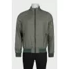 Men's green tapered jacket
