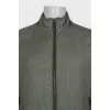 Men's green tapered jacket