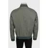 Men's green tapered jacket
