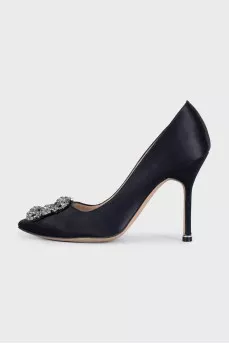 Hangisi crystal-embellished shoes