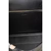 Тоут черного цвета из кожи с ремешком