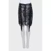 Skirt decorated with fringe