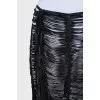 Skirt decorated with fringe