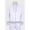 Men's gray tracksuit