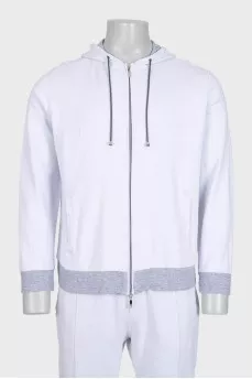 Men's gray tracksuit