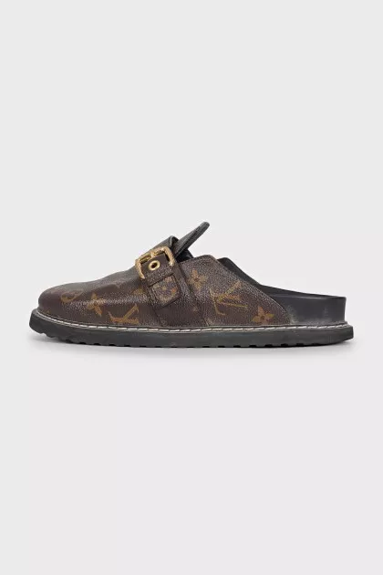 Коричневі сабо LV Cosy