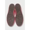 Кеди бежевого кольору Chuck 70 by Comme des Garçons Play x Converse