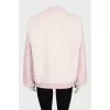 White jacket with patch pockets