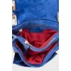 Striped crossbody bag