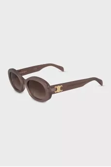 Triomphe 01 Brown Sunglasses