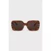 Brown printed sunglasses