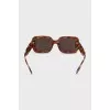 Brown printed sunglasses