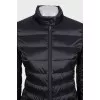 Black fitted jacket with patch pockets