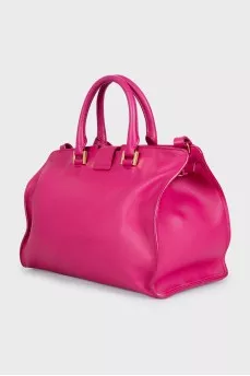 Chyc pink leather bag