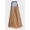 Full maxi skirt with ties