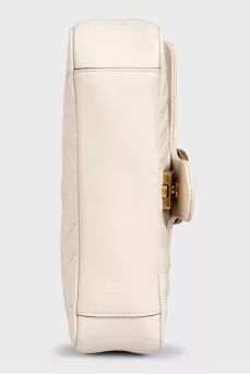 Стеганая сумка GG Marmont из кожи