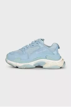 Blue Triple S sneakers