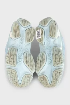 Blue Triple S sneakers