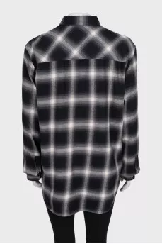 Black and white printed shirt