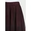 Red fitted skirt