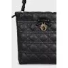 Leather shoulder bag