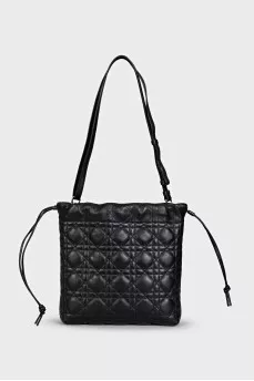Leather shoulder bag